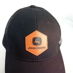 John Deere Dobbs Equipment Cap Snapback Patch Logo On Front